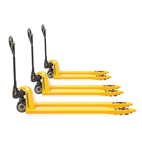 Длинновильная гидравлическая тележка (рохля) Jungheinrich AM 22 C-BV, 1700 кг, 1600х520 мм, с резиновыми колесами картинка