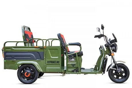 Грузовой электротрицикл Rutrike Вояж-П 1200 Трансформер 60V800W картинка