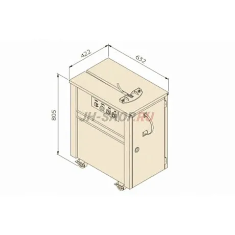 Полуавтоматическая стреппинг машина TP-203 (компакт) картинка