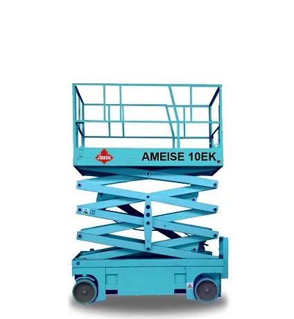 Самоходный ножничный подъемник (электрический) Ameise 10EK, р/в 10000 мм, г/п 240 кг картинка