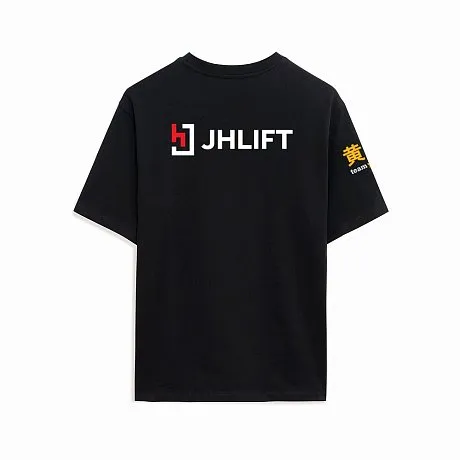 Футболка JHLIFT черная унисекс картинка