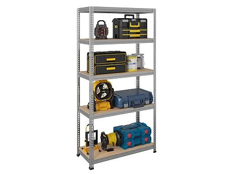 СТЕЛЛАЖ SBL 180KD/75X35/5 ОЦИНКОВАННЫЙ картинка