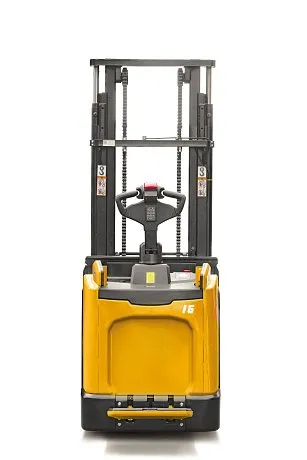 Штабелер электрический самоходный JHLIFT CDD20-X-S-SID для двух паллет с платформой оператора, 1660-2905 мм, Li-Ion картинка