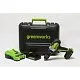 Дрель-шуруповерт аккумуляторная Greenworks GD24DD60K2, 24V, c АКБ 2 Ач и ЗУ превью