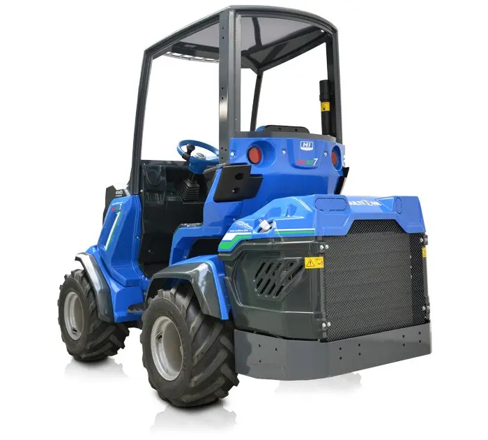 Многофункциональный шарнирно-сочлененный мини-погрузчик MULTIONE EZ7