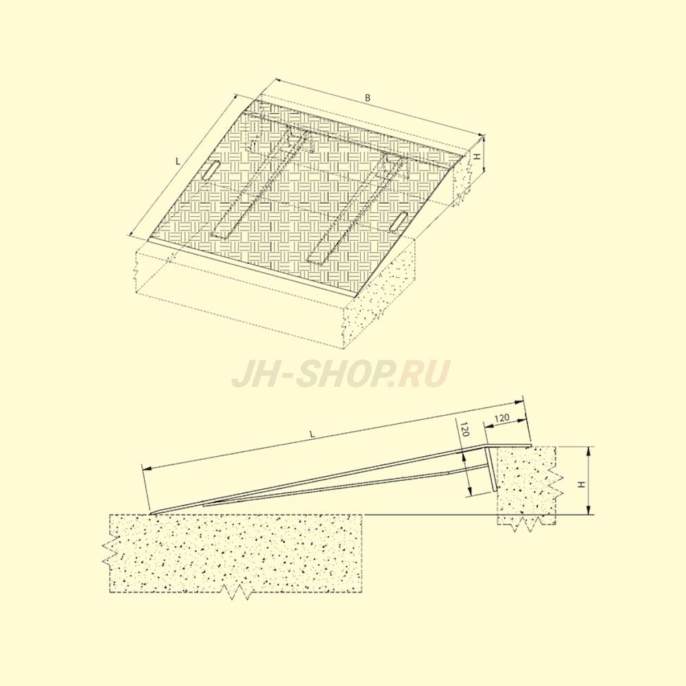 Перегрузочный мост Altec AWB (г/п 1200 кг)