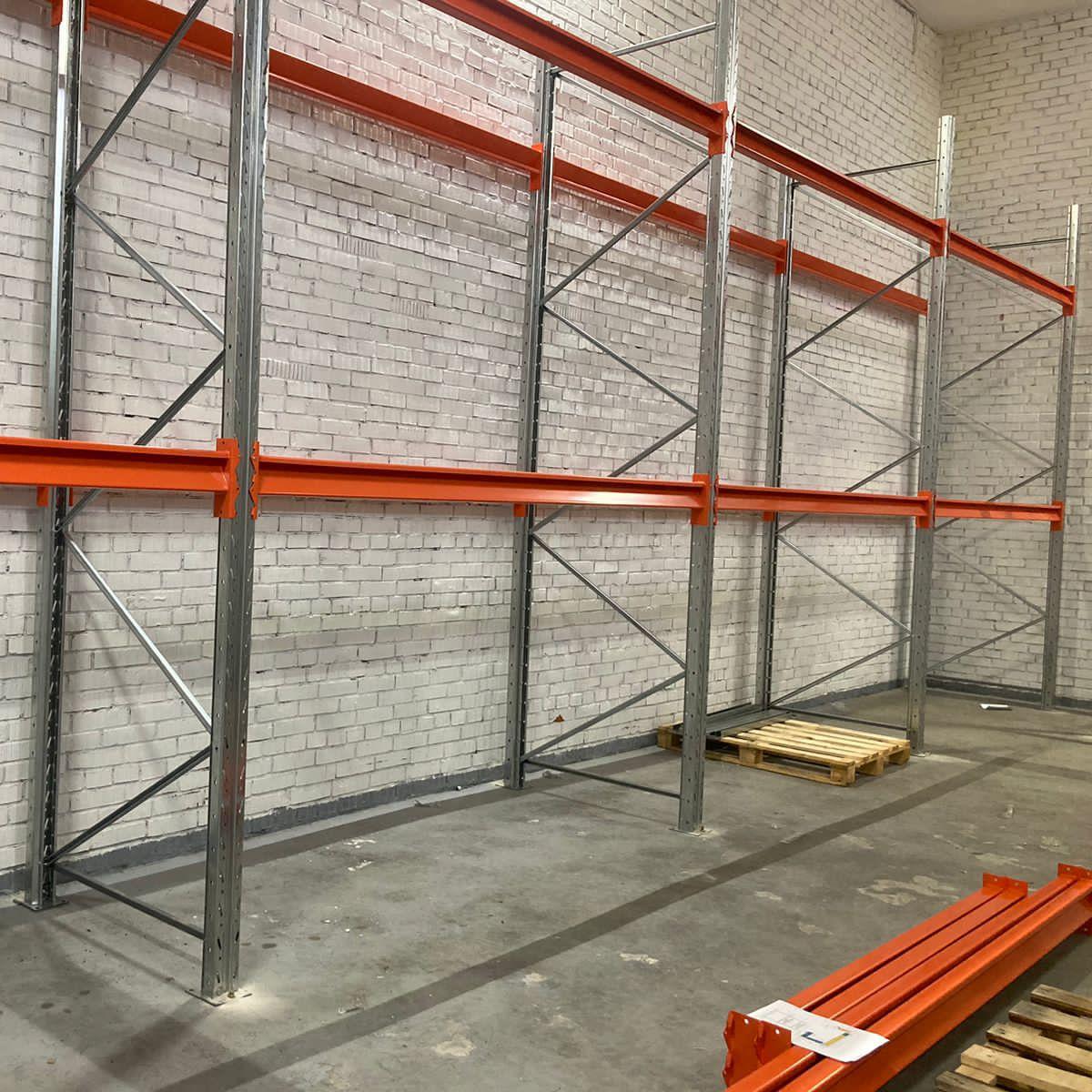 Паллетный стеллаж 6500x2700x1050 на 9 паллетомест