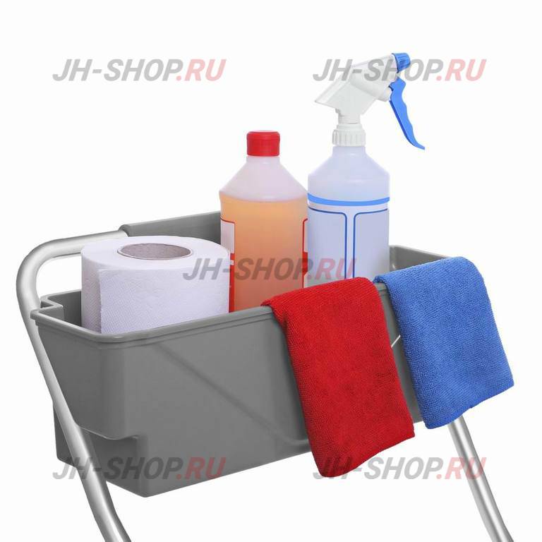 Уборочная тележка двухведерная EXTRA 50 литров