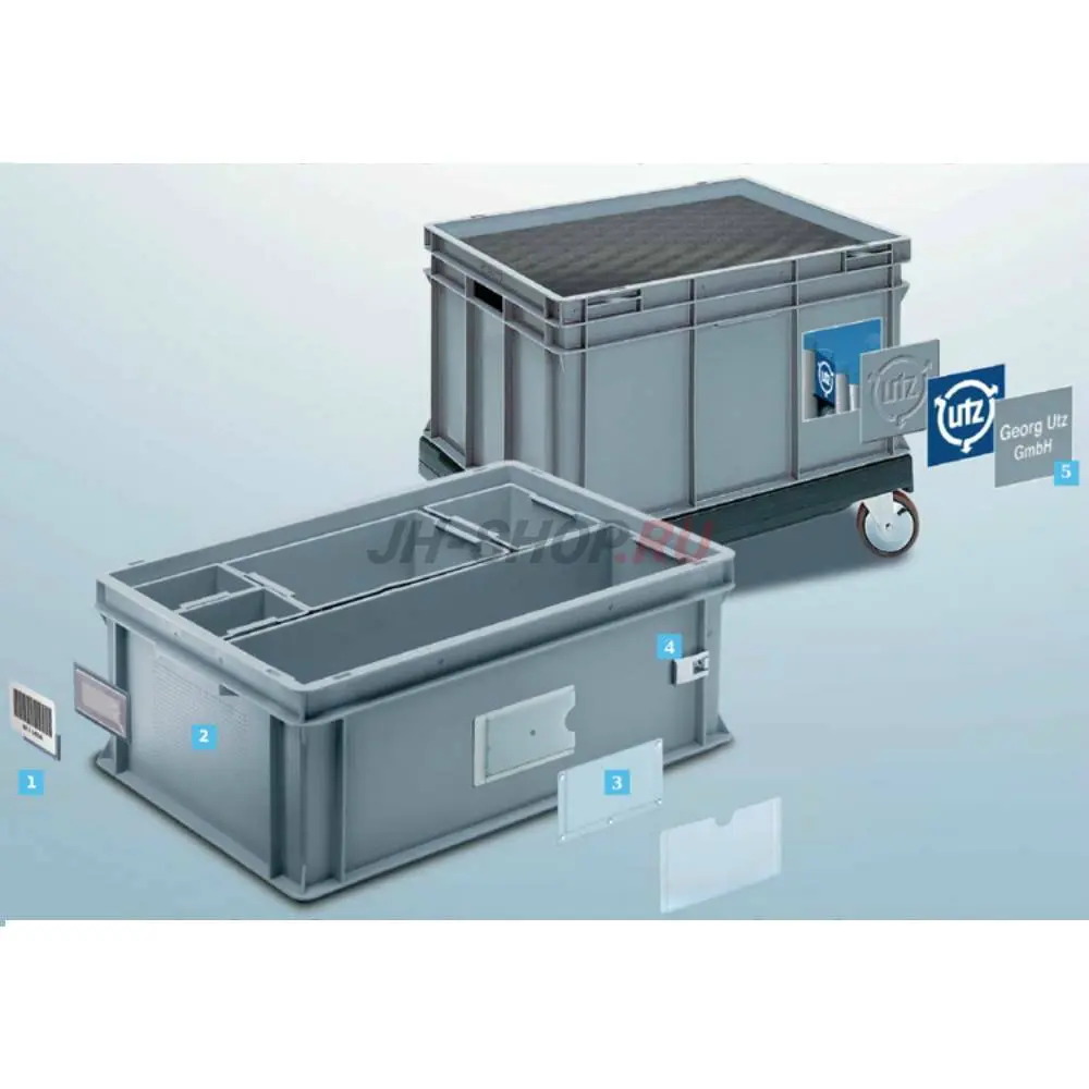 Пластиковый контейнер складной с блокировкой UTZ