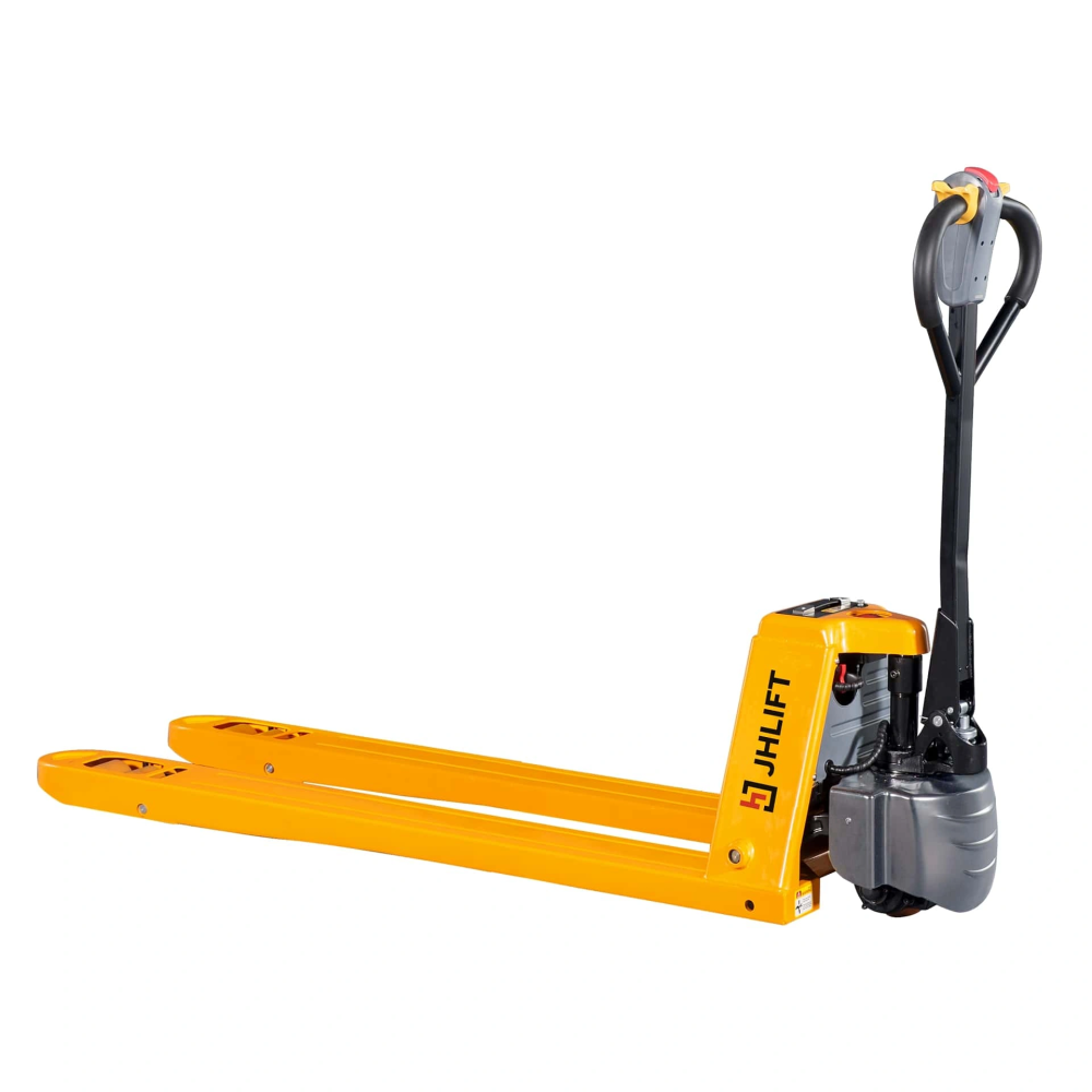 Длинновильная электротележка самоходная JHLIFT EPT12H-2000L, 1200кг, 2000x 550 мм, Li-Ion с батареей 48V, 15 Ah