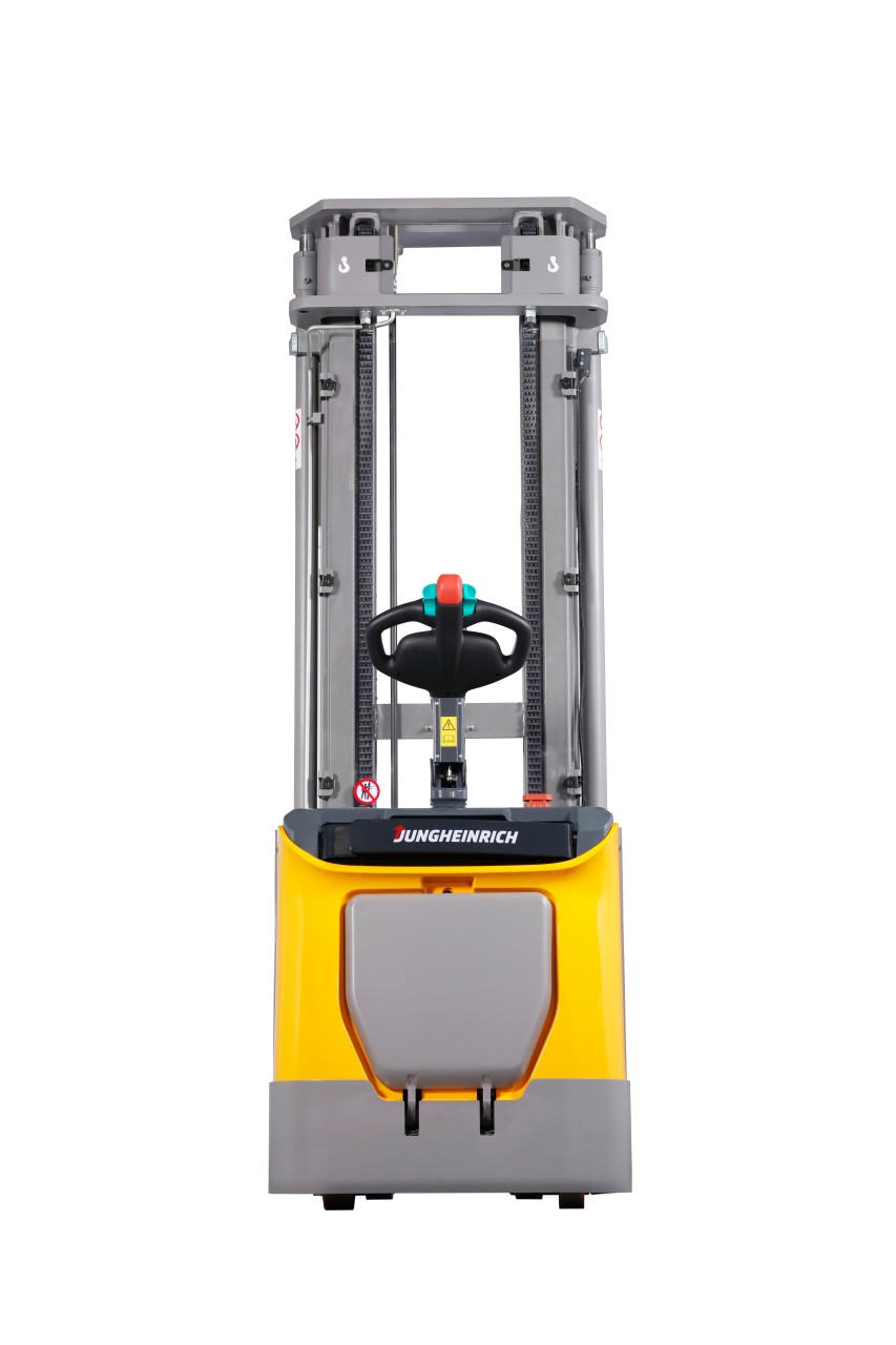 Штабелер электрический самоходный Jungheinrich ERC 216 DZ, 4590 мм с откидной площадкой оператора