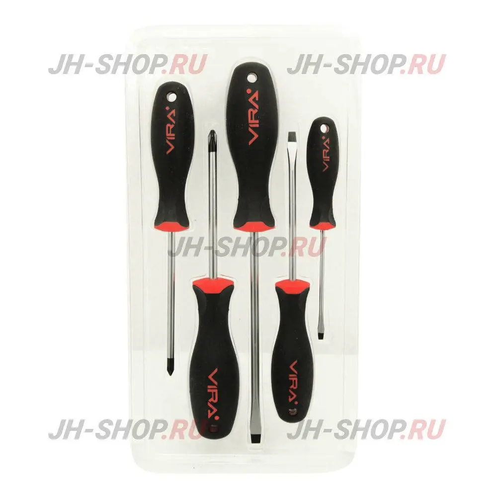 Набор отверток PH+SL 5 шт. VIRA RAGE