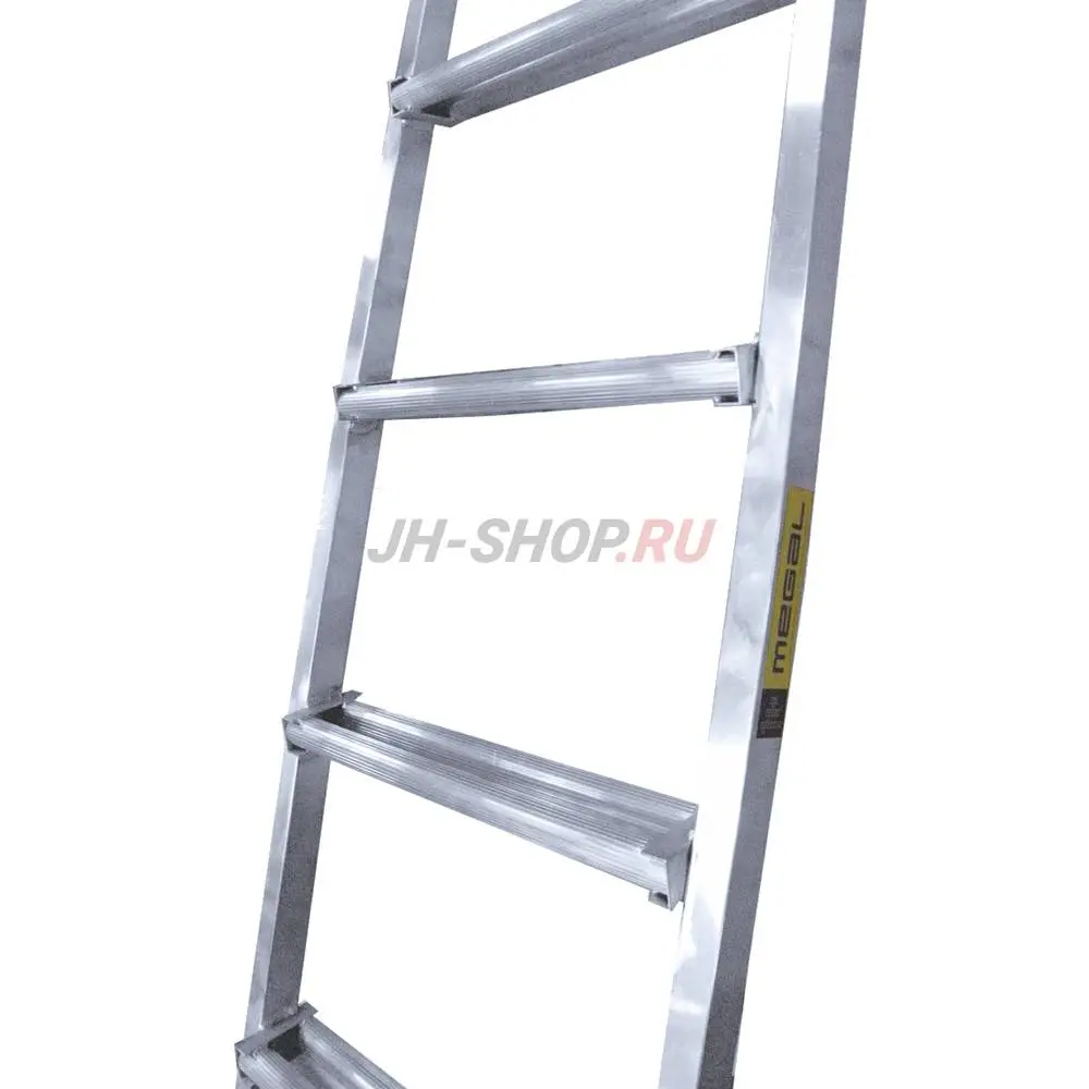 Приставная лестница с широкими ступенями Megal ЛПШ (Тип-2)