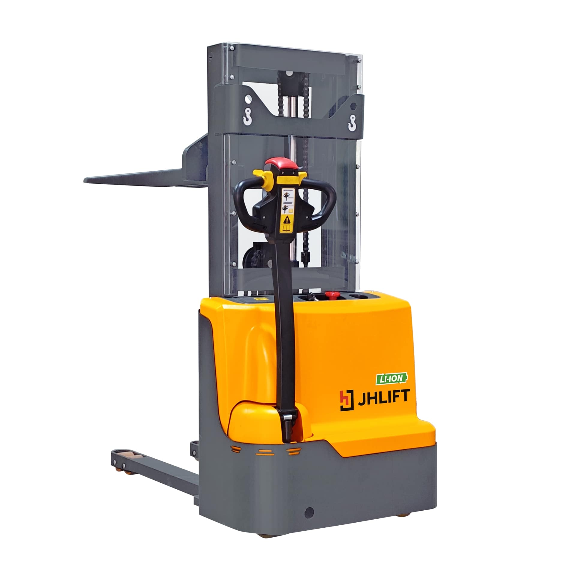 Штабелер электрический самоходный JHLIFT JHL12H-FL Li со свободным ходом, 3300 мм, Li-Ion