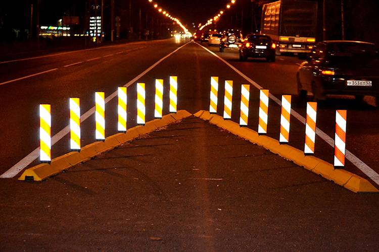 Делиниатор полимерпесчаный ДПП-1.0.1 (без столбика)