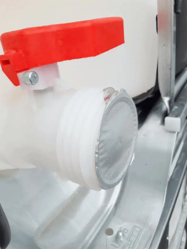 Емкость п/э куб. 1000 л комбинированный UN с широким краном