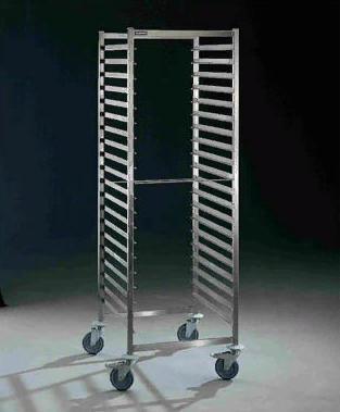 Тележка-шпилька RWG 1/36 GN 75-B-U для 36 х GN-контейнеров, поперечная загрузка Hupfer