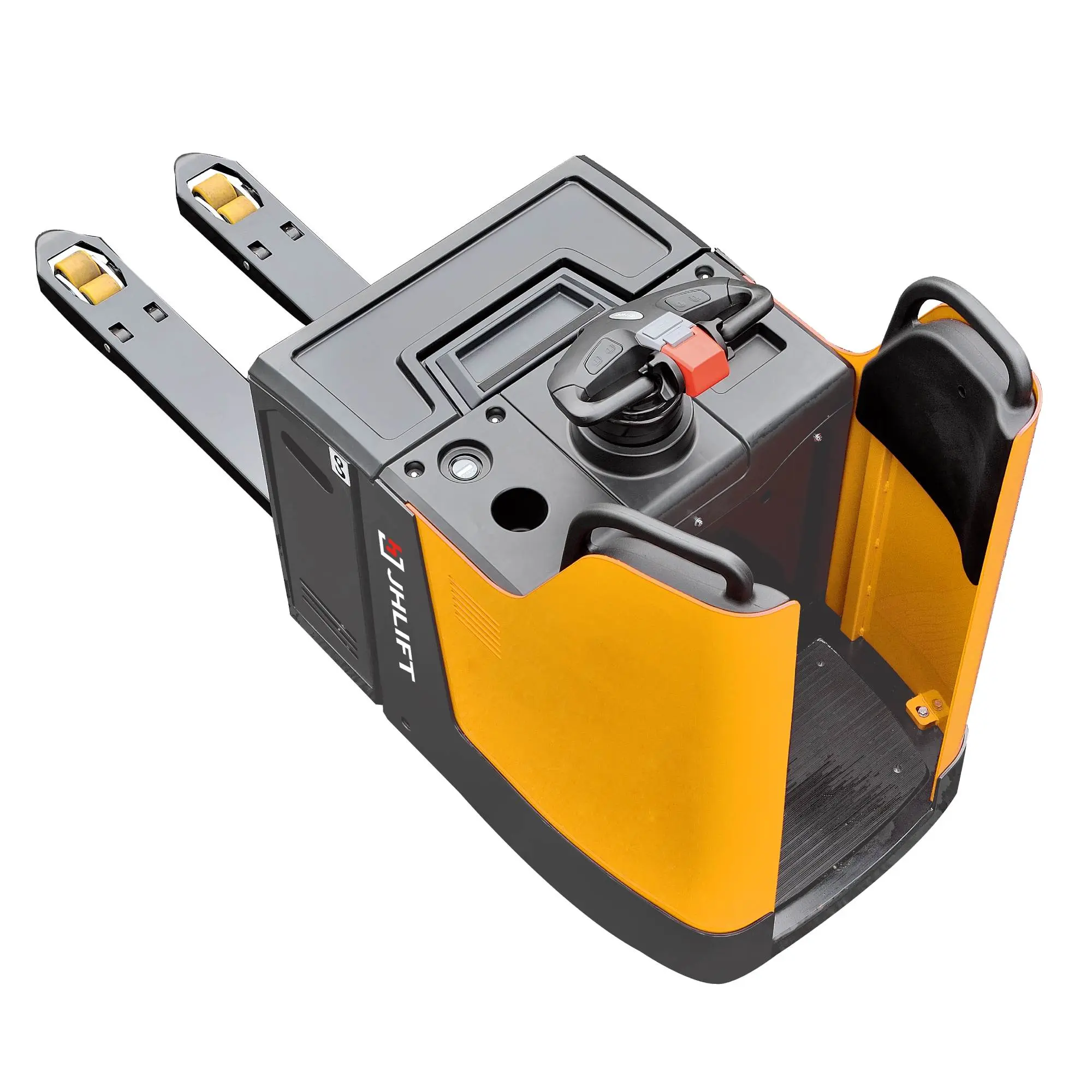 Тележка электрическая самоходная JHLIFT CBD 20-30 SU, 2000-3000 кг, 1150 x 540 мм, с фиксированной платформой оператора, АКБ Li-Ion / свинцово-кислотная