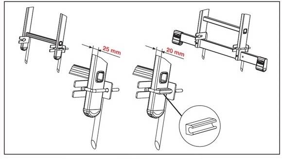 Штыри для лестницы, пара