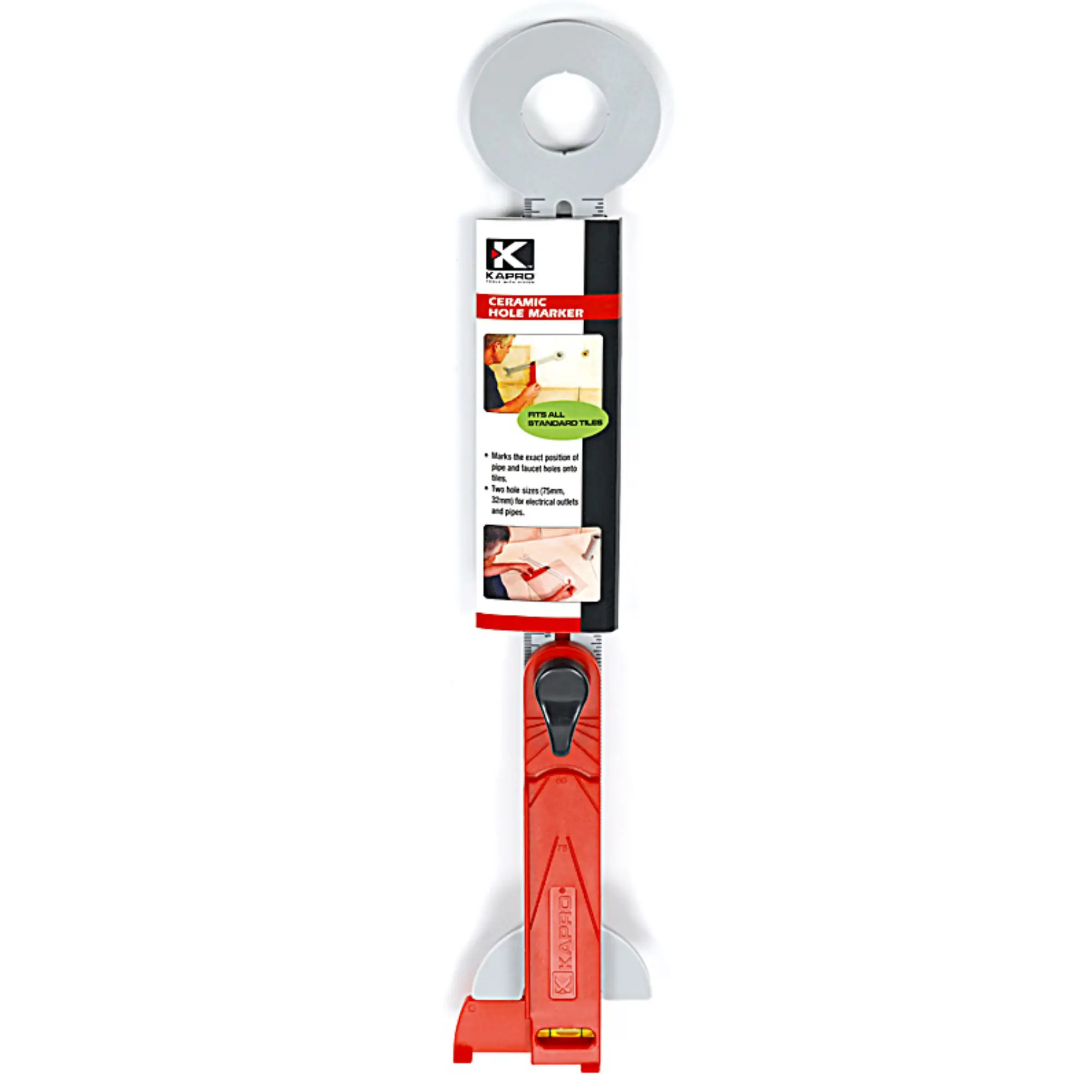 KAPRO маркер керамический для отверстий (75мм, 32мм)