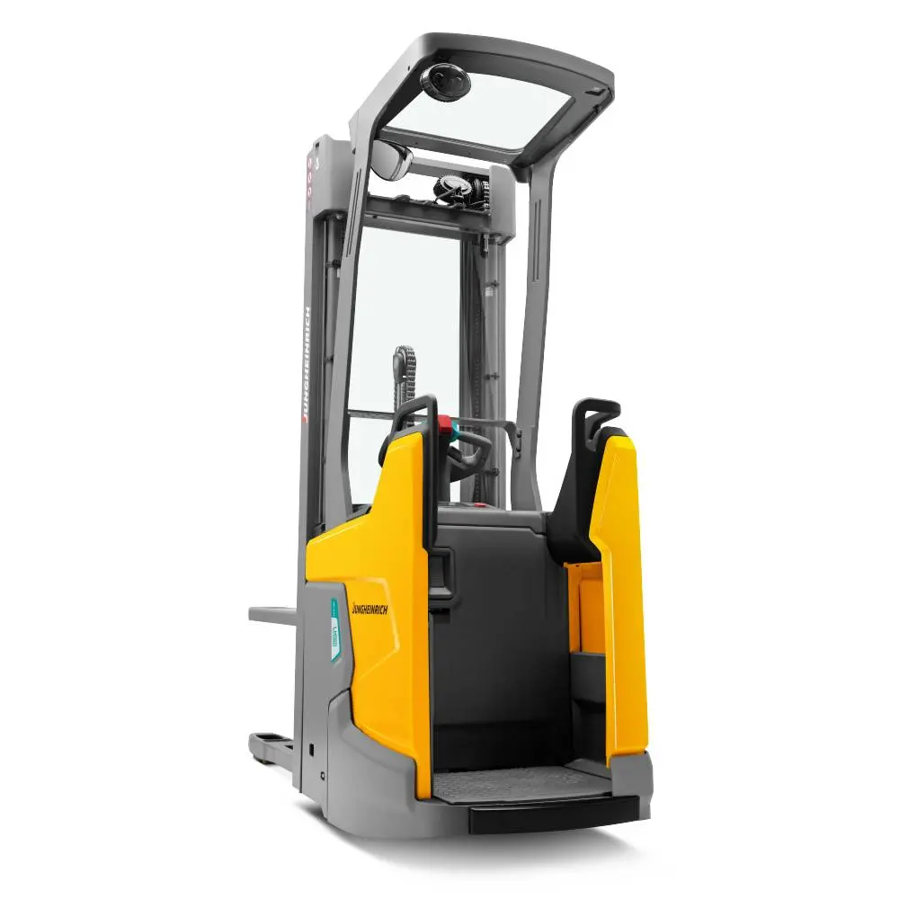 Штабелер электрический самоходный Jungheinrich ERC 216zi ZT, 2660 мм с площадкой для оператора