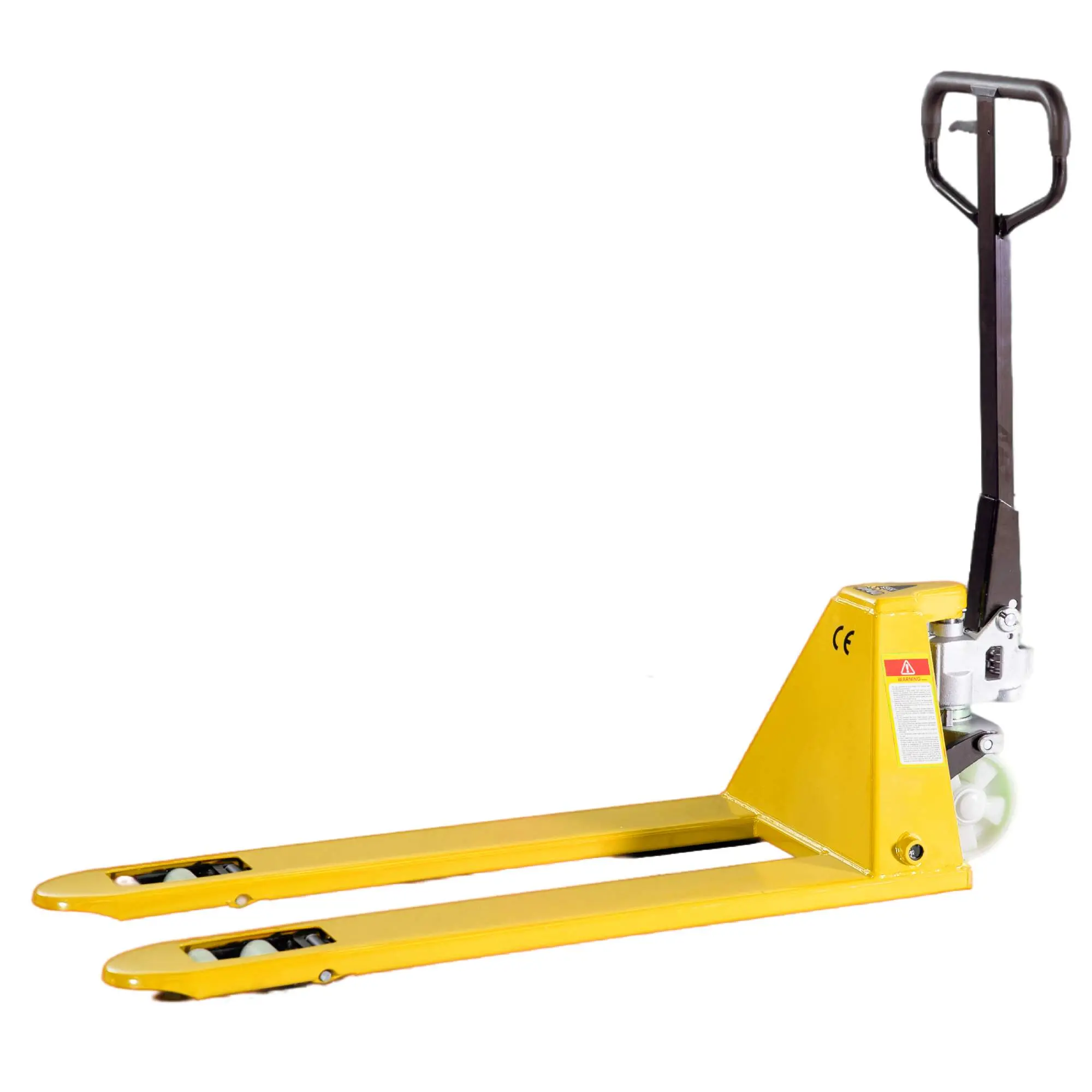 Низкопрофильная гидравлическая тележка (рохля) JHLIFT WH-10L-35-A, 1000 кг, 1150х550 мм, с нейлоновыми колесами