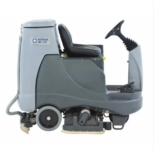 Поломоечная машина аккумуляторная с сиденьем для оператора Nilfisk BR 755
