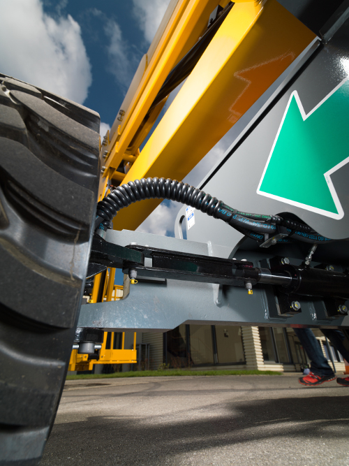 Дизельный коленчатый подъемник Haulotte HA 16 RTJ O, р/в 16000 мм, г/п 230кг