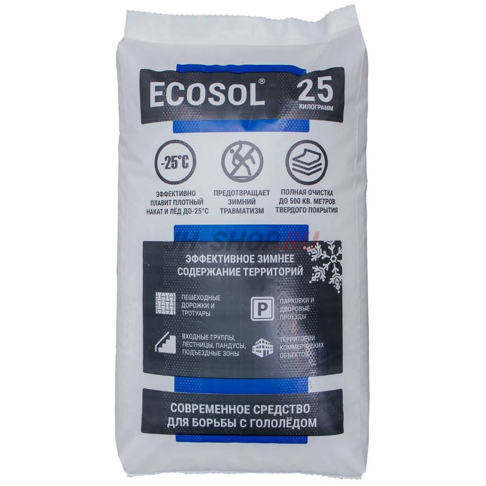 Ecosol - противоголедный материал