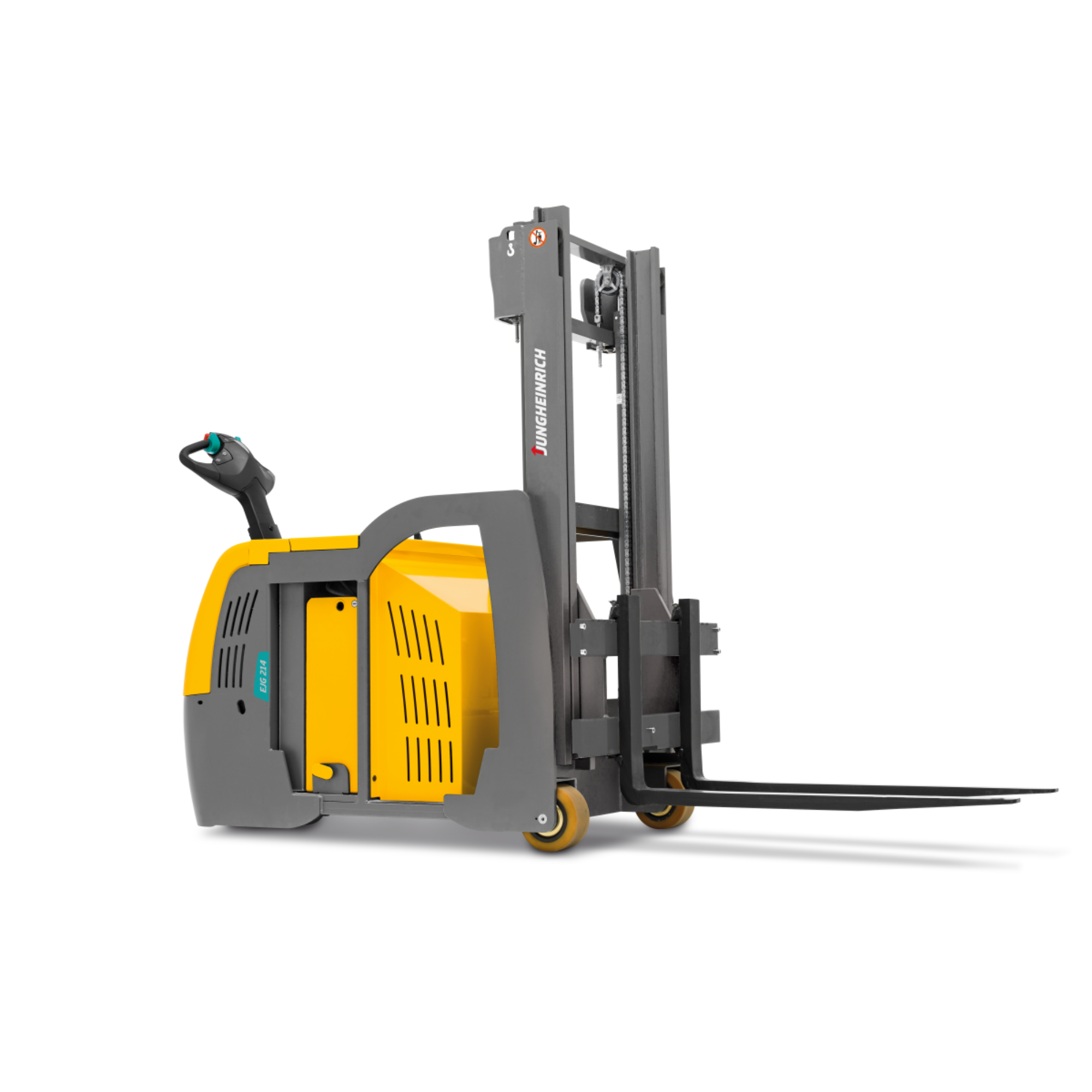 Штабелер электрический самоходный Jungheinrich EJG 214 ZT, 2900 мм с противовесом