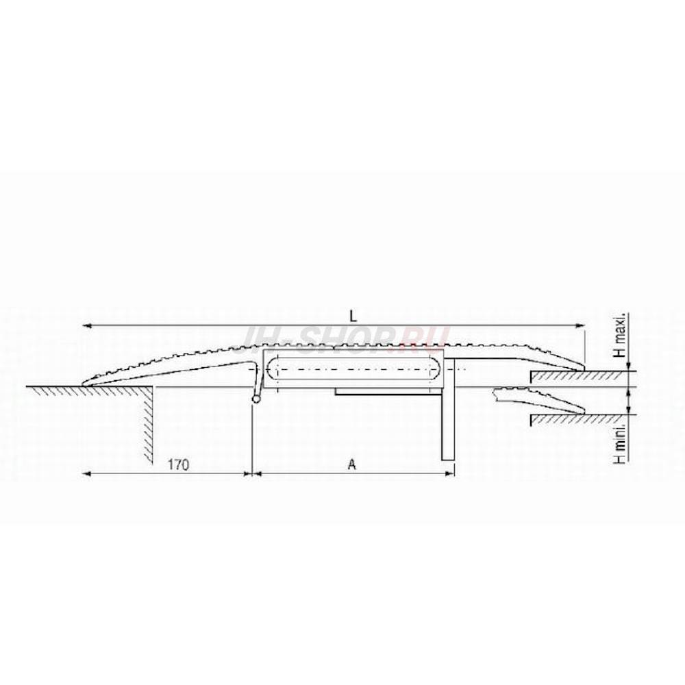 Перегрузочный мост Altec HFB переносной