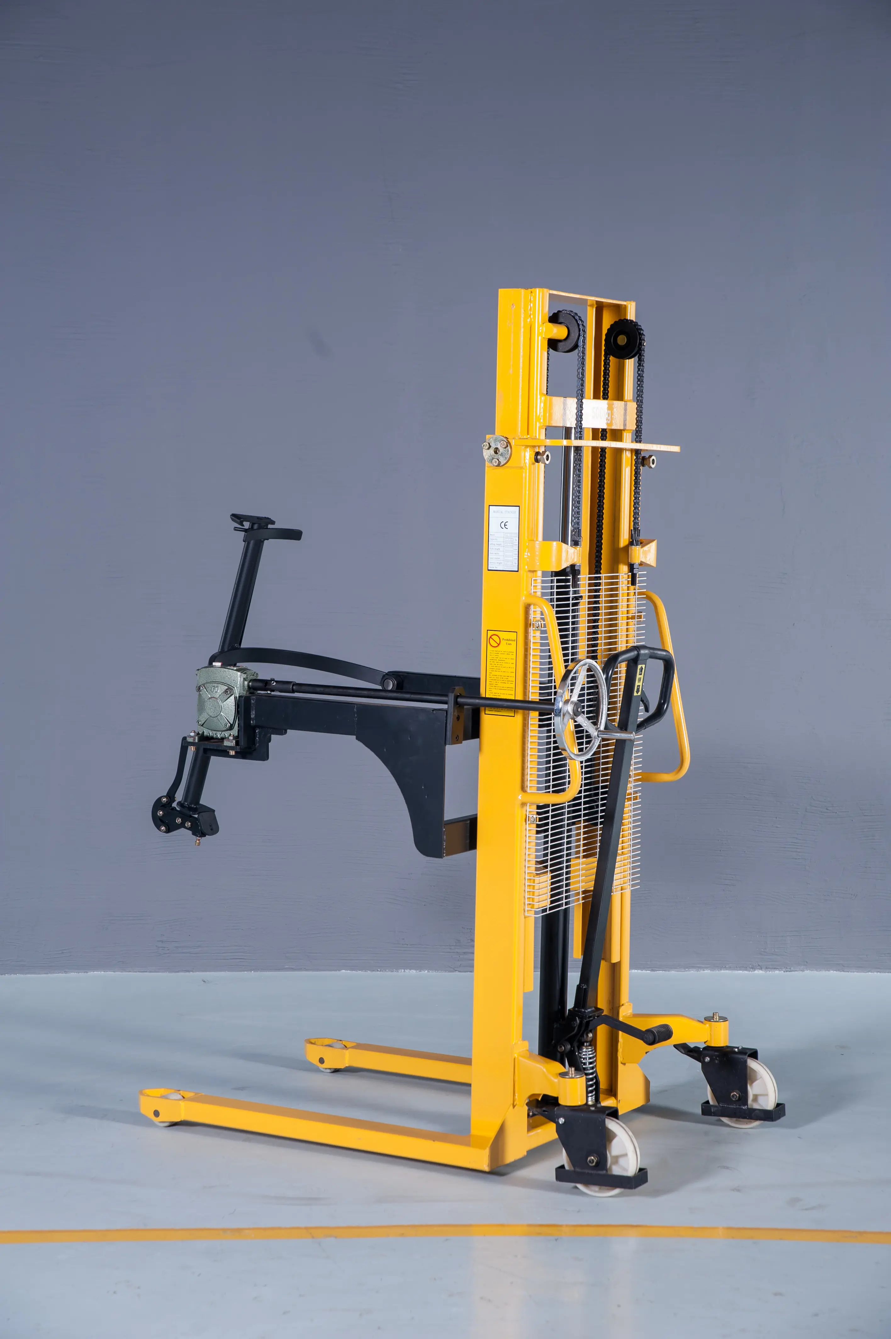 Гидравлический штабелер-бочкокантователь JHLIFT WDS500-1600, г/п 500 кг, в/п 1600 мм