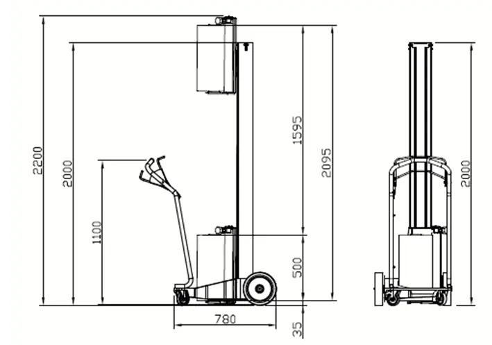 Мобильный паллетообмотчик / паллетоупаковщик Ironman PKG