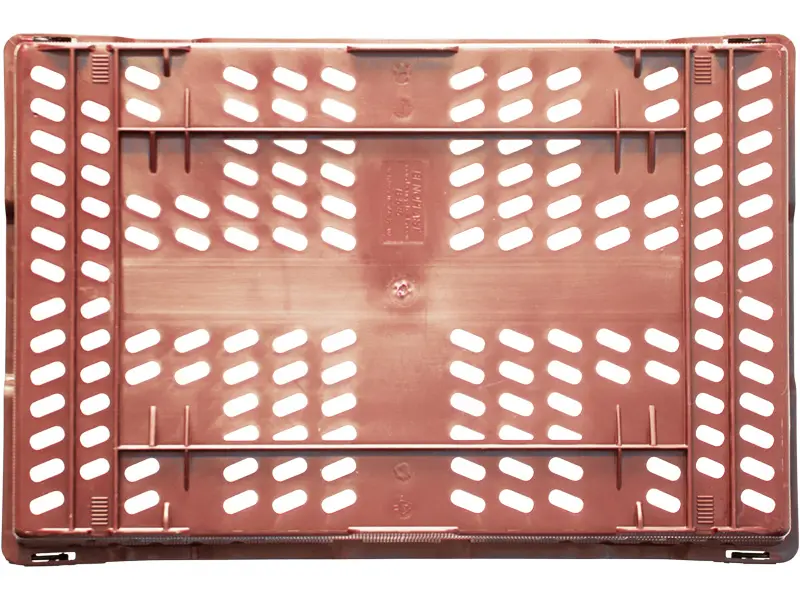 Ящик Tara 600х400х167 (со складываемыми ручками)