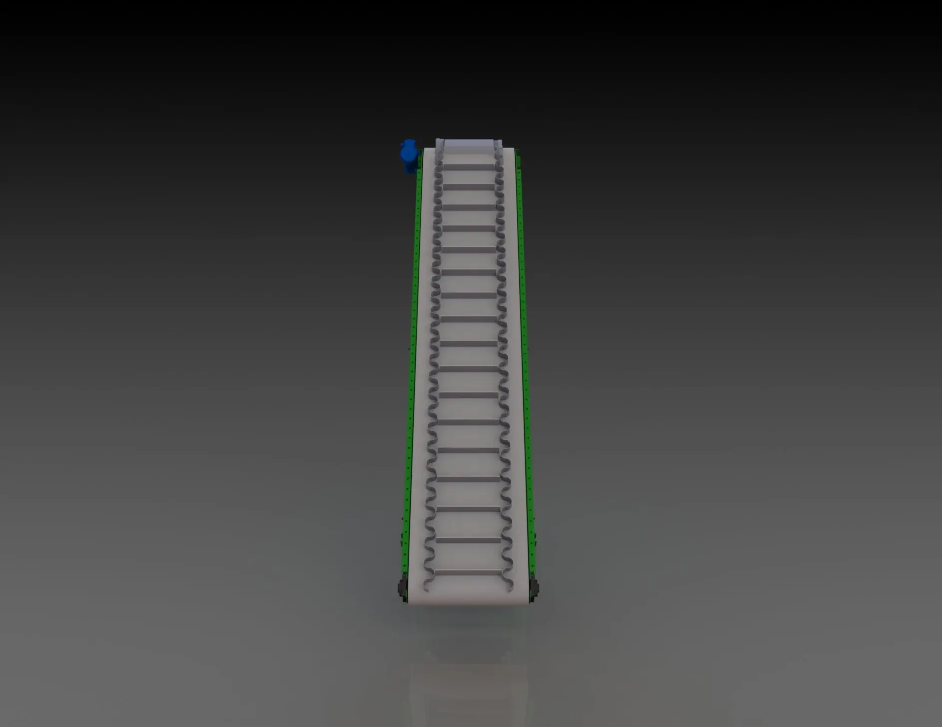 Г-образный ленточный конвейер