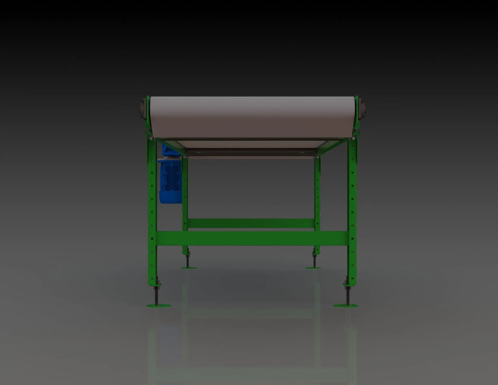 Ленточный горизонтальный транспортер