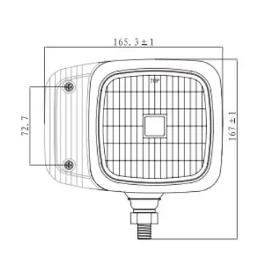 Фара головного света LR031 картинка