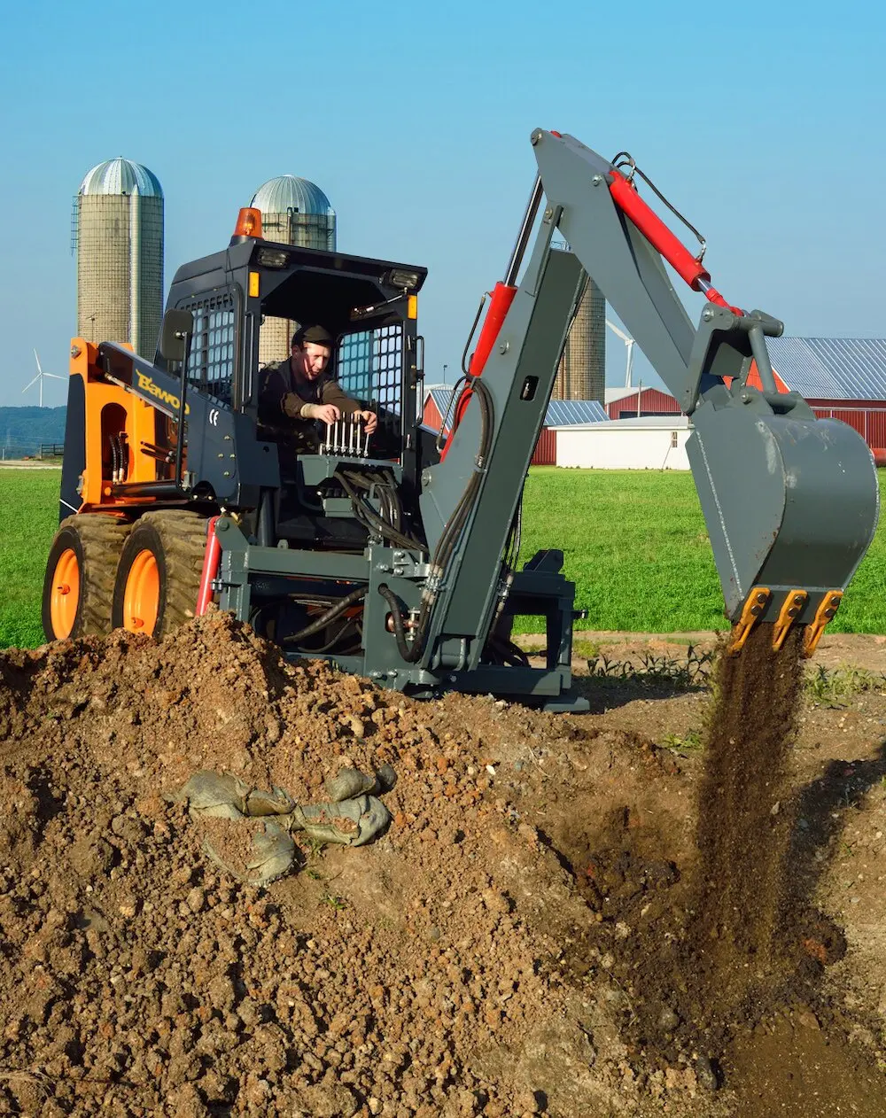 Экскаватор навесной Bawoo