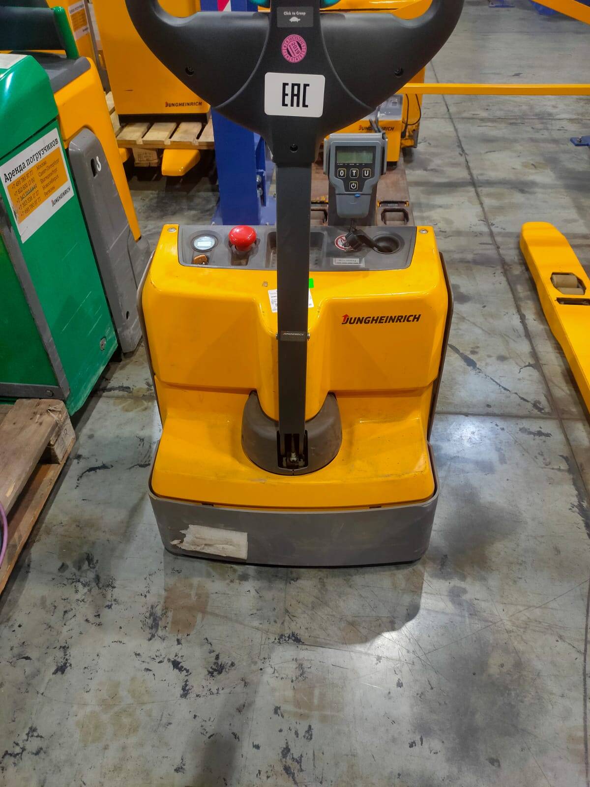 Б/У электрическая тележка EJE M15/550-1150