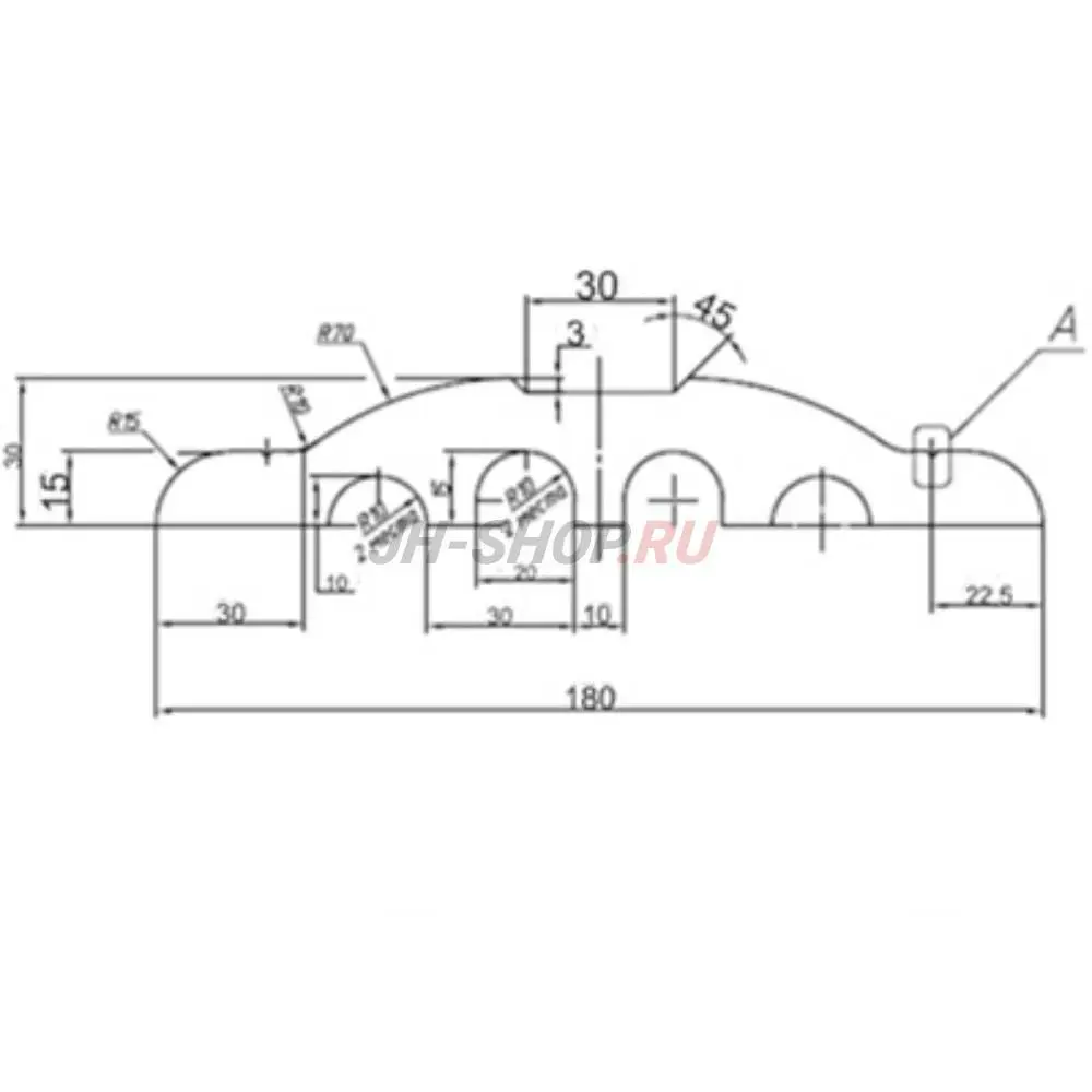 Демпфер стеновой ДСР - 3