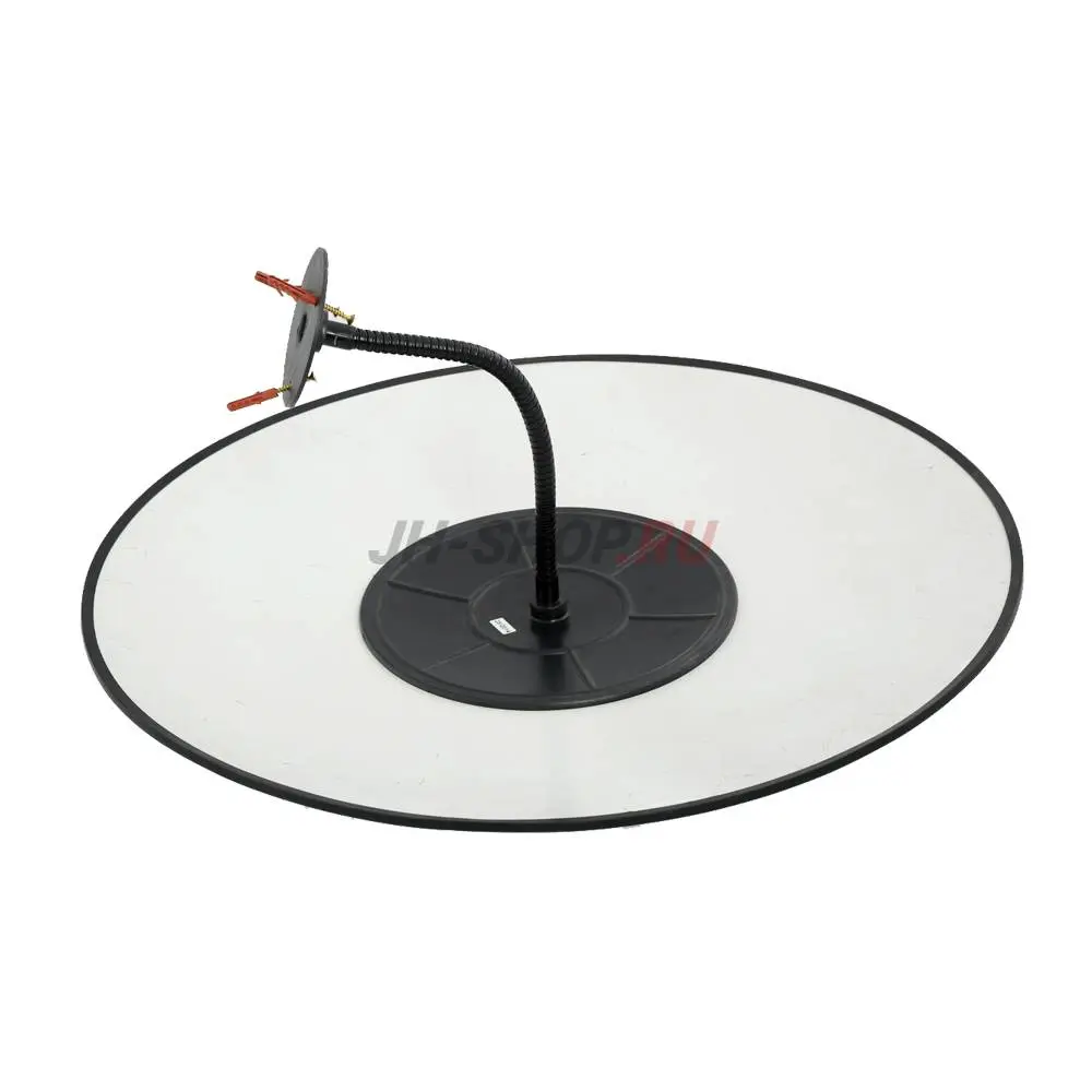 Зеркало для помещений круглое с гибким кронштейном