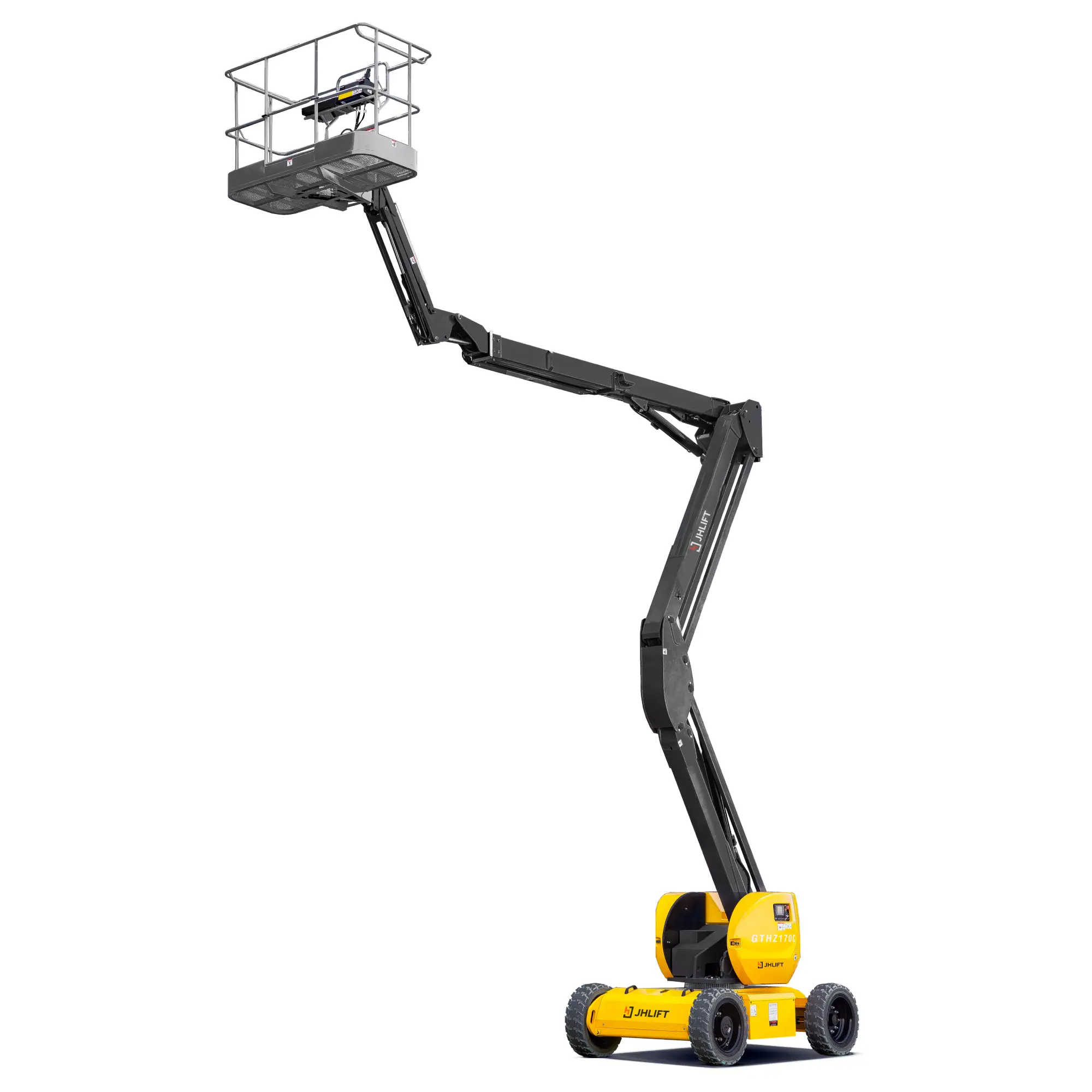 Электрический коленчатый подъемник JHLIFT GTHZ170C, р/в 16950 мм, г/п 230 кг