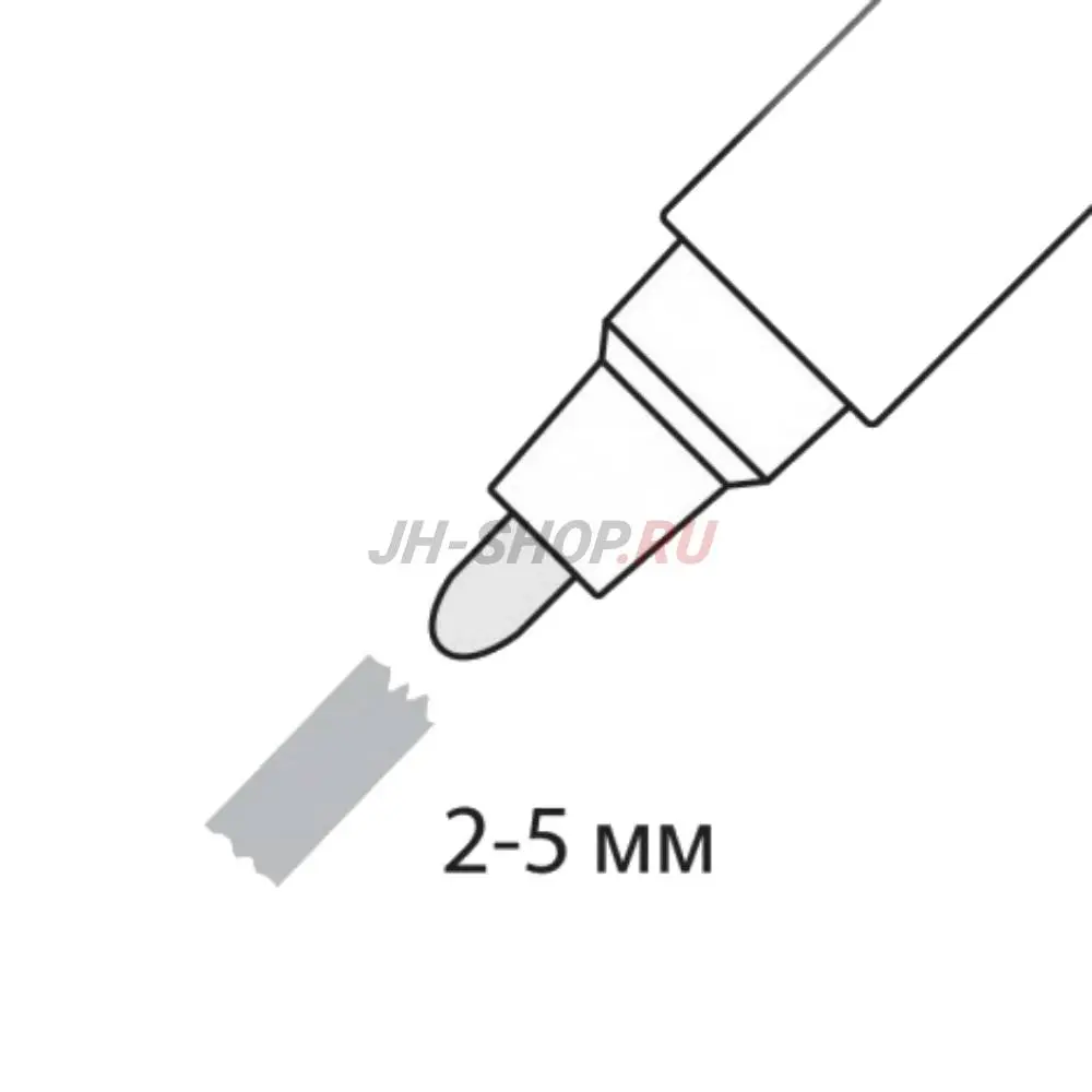 Маркер меловой на водной основе CRETA