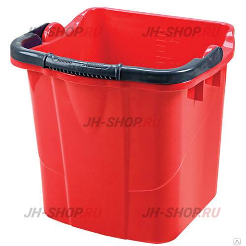 Ведро МИМОЗА пластиковое для тележек 25 литров