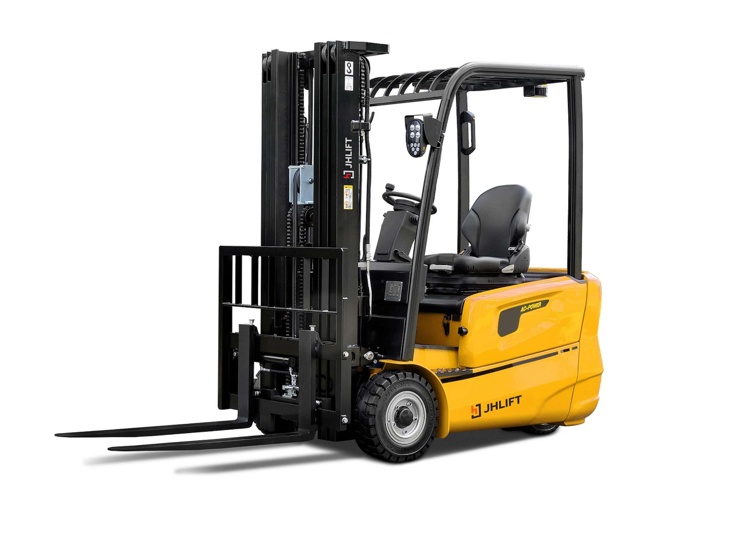 Электрический погрузчик JHLIFT CPDS 13-20A, 2500-6500 мм, трехопорный, АКБ Li-Ion / свинцово-кислотная