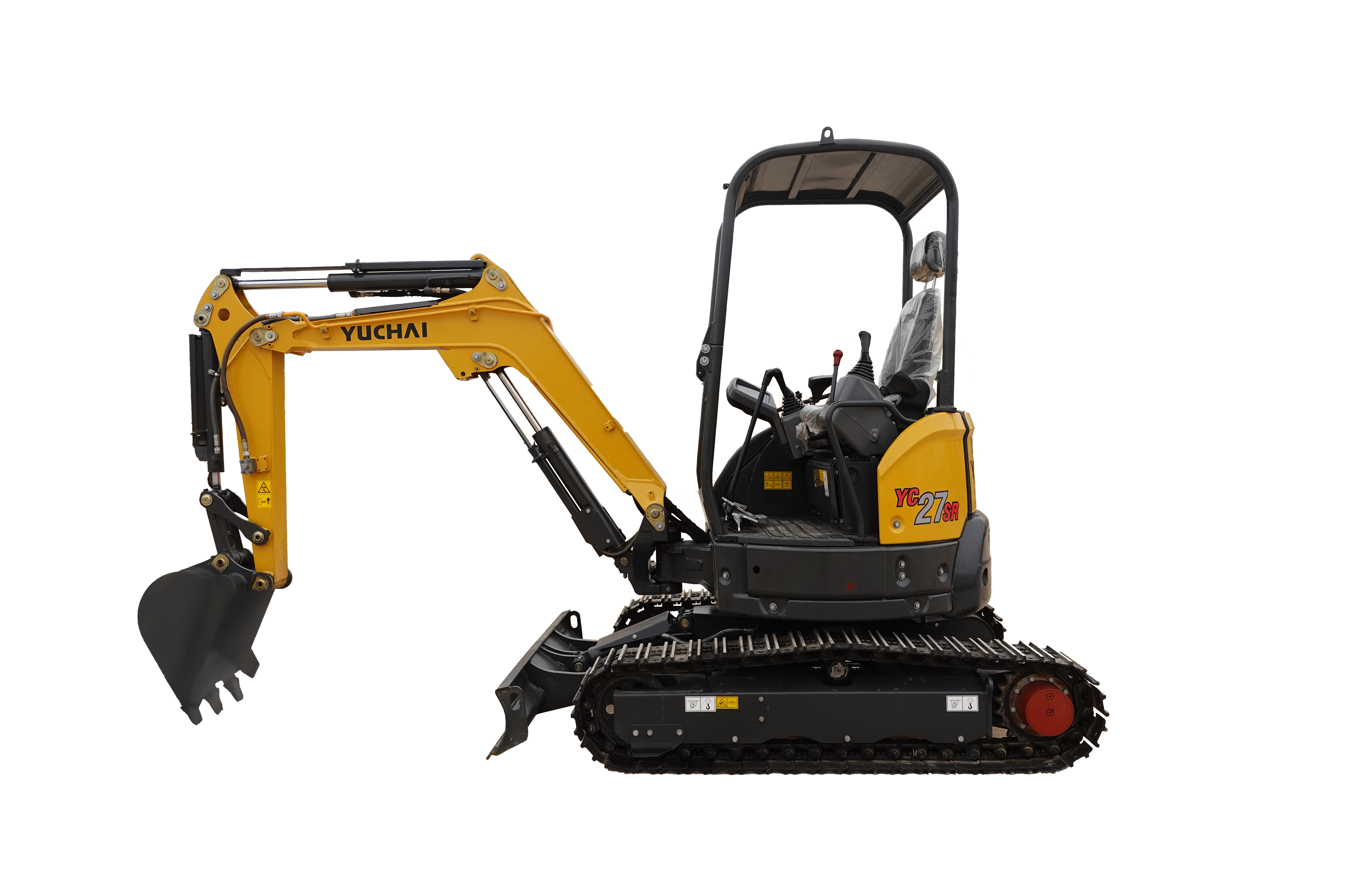 Миниэкскаватор Yuchai U27 c закрытой кабиной