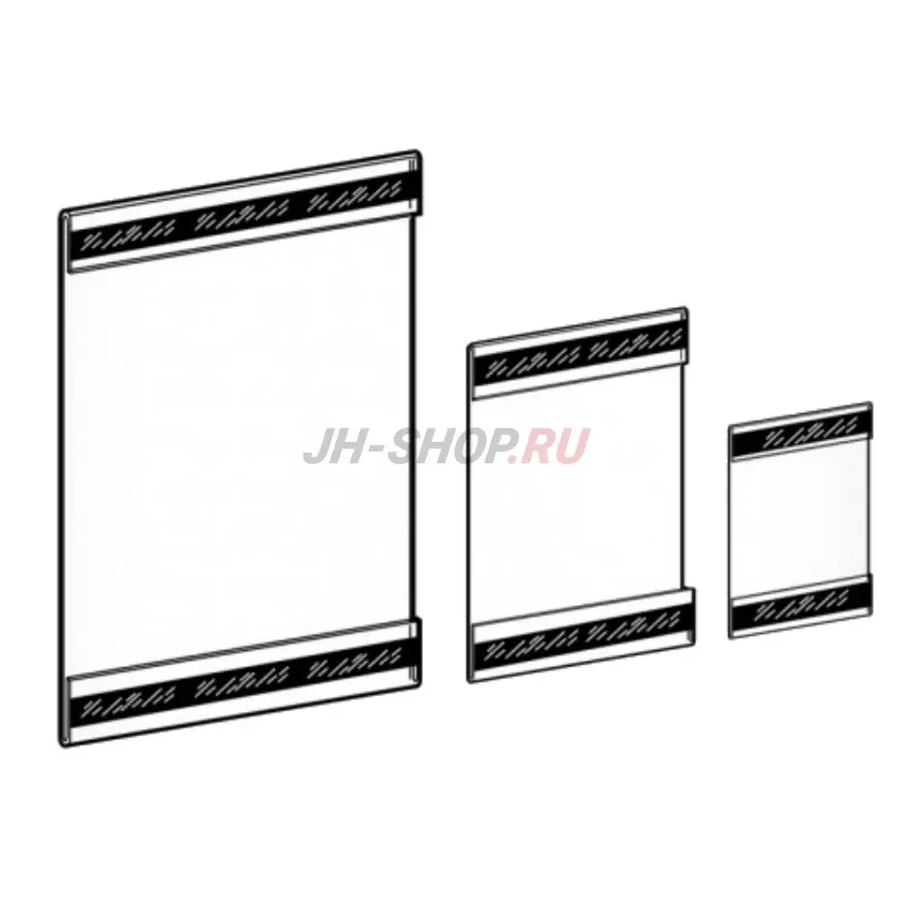 Держатель для ценников на магнитах