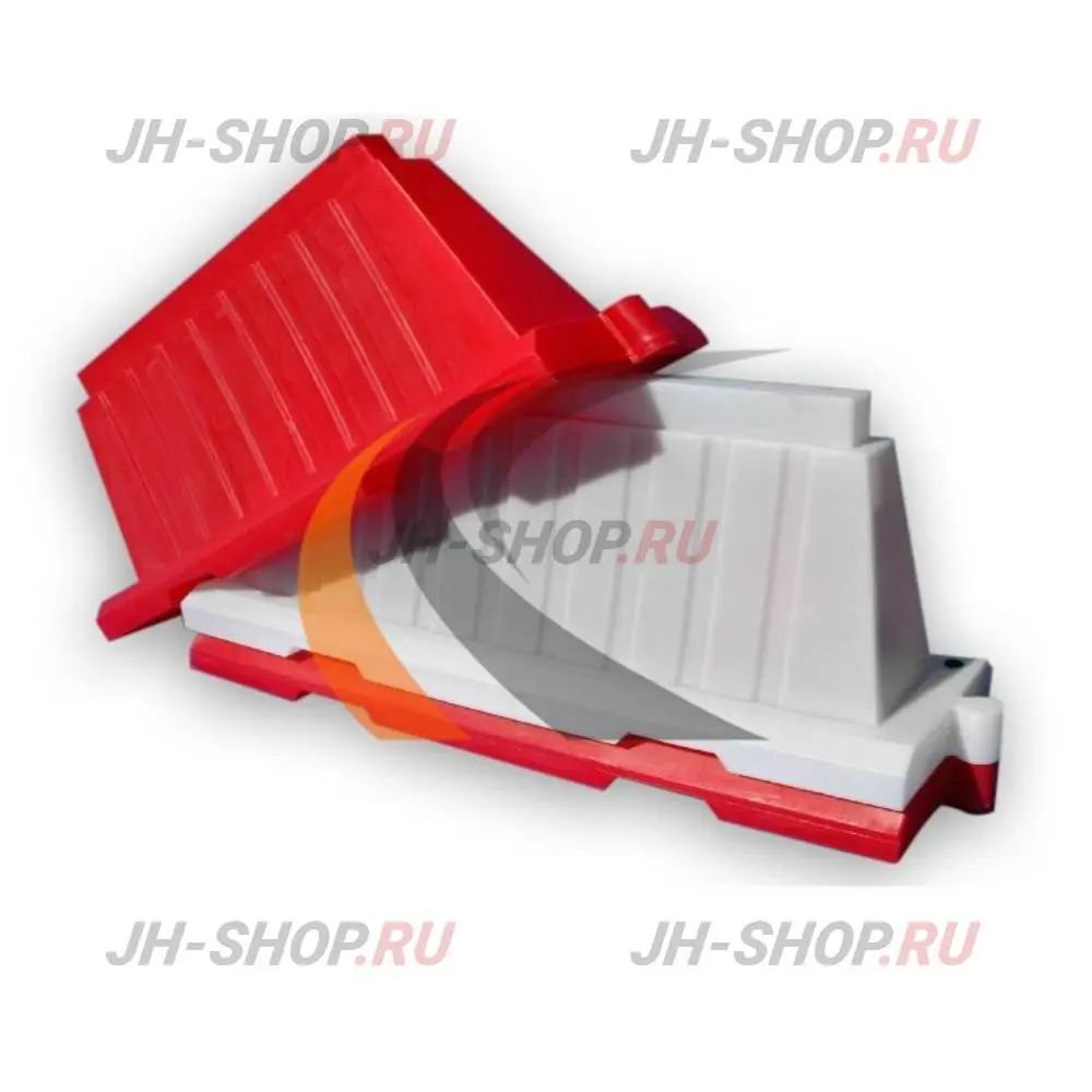 Блок дорожный водоналивной БДВ-2,0 белый. Вкладывающийся