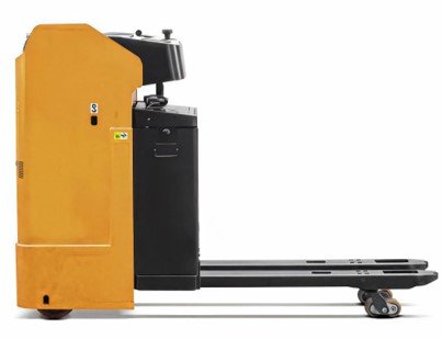 Тележка электрическая самоходная JHLIFT CBD 20X-A, 2000 кг, 1150 x 540 мм, с сиденьем оператора картинка