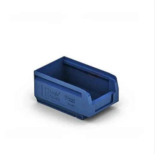 Пластиковые складские лотки, объем 1-33 л., синие/красные